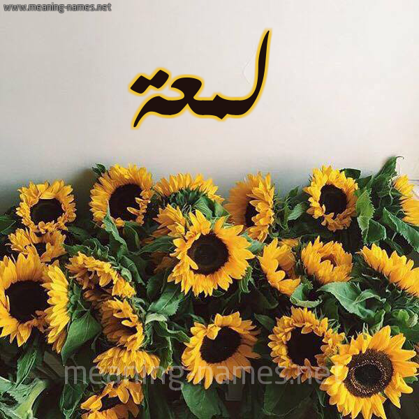 شكل 17 صوره دوار الشمس للإسم بخط رقعة