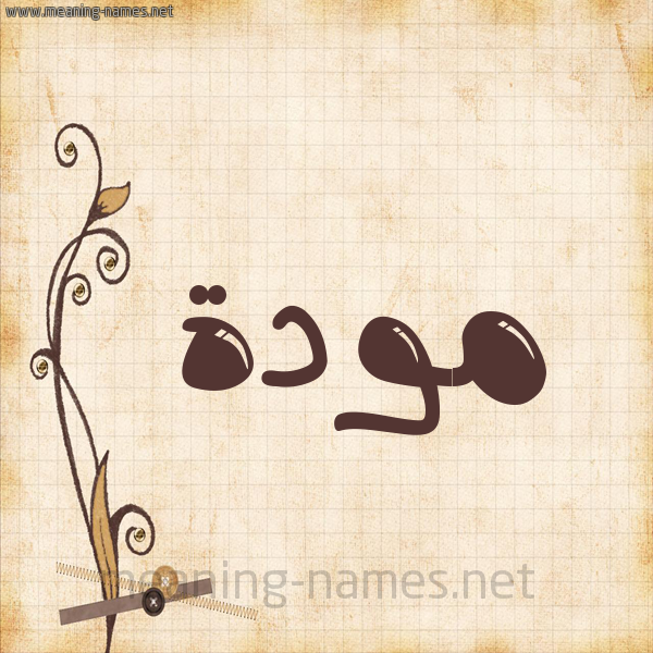 شكل 6 صوره ورق كلاسيكي للإسم بخط عريض