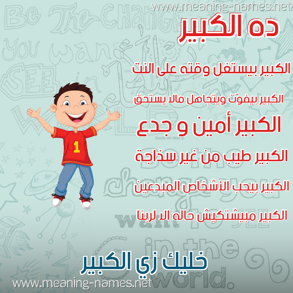 صور أسماء أولاد وصفاتهم